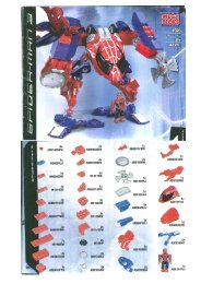 MegaBloks - Spiderman3 1926 - Mes Notices De Jouets