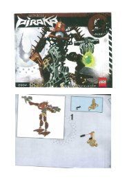 Lego Bionicle 8904 Piraka Avak - Mes Notices De Jouets