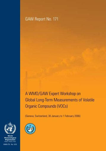 A WMO/GAW Expert Workshop on Global Long-Term Measurements ...