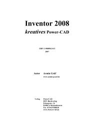 Inventor 2008 kreatives Power-CAD - Ingeniuerbuero Armin Graef