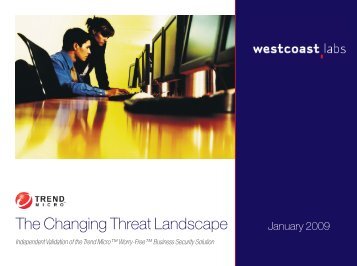 The Changing Threat Landscape - Zift Solutions