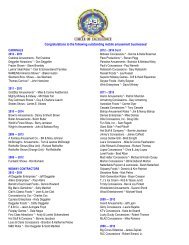 Circle of Excellence Recipient List 10-2012 - Oaba