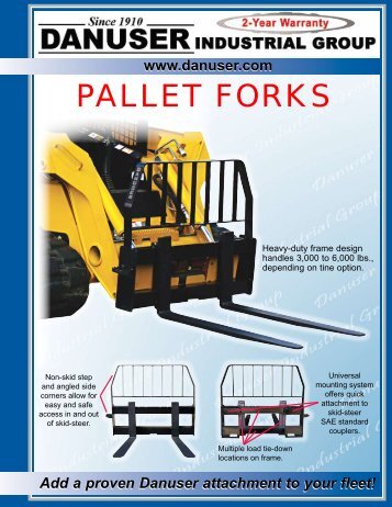 PALLET FORKS - Rankin Equipment Co.