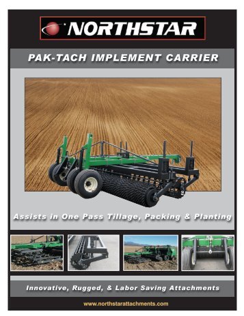 PAK-TACH IMPLEMENT CARRIER - Rankin Equipment Co.