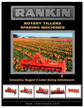 ZLL, SB, SF, CS, ST/RD, SPR - Rankin Equipment Co.