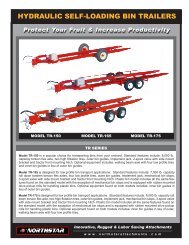 HYDRAULIC SELF-LOADING BIN TRAILERS - Rankin Equipment Co.