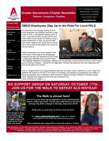 Patient Newsletter October 09 - Home Page - The ALS Association ...