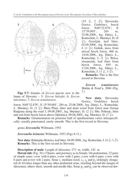 Vsebina / Content (.pdf) - Prirodoslovni muzej Slovenije