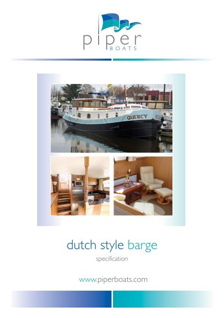 piper dutch barge brochure.pdf - Boat Design Net