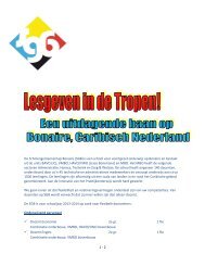 Onderwijzend personeel - Scholengemeenschap Bonaire