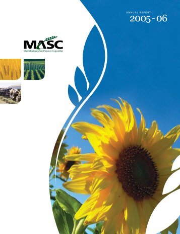 MASC Annual Report 2005/06 - Manitoba Agricultural Services ...