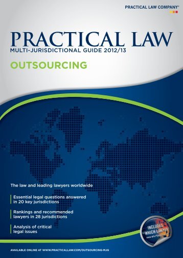 PLC Outsourcing handbook 2012 - Travers Smith