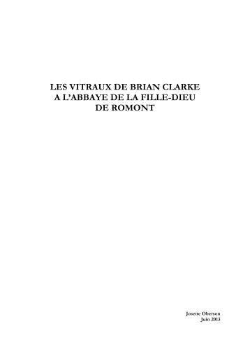 les vitraux de la Fille-Dieu et leur histoire - Tomas Mikulas