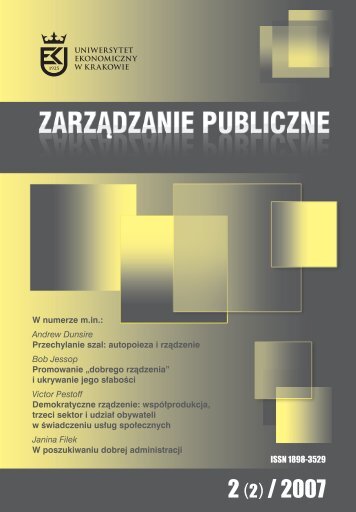 Zarządzanie Publiczne 2/2007 - MSAP