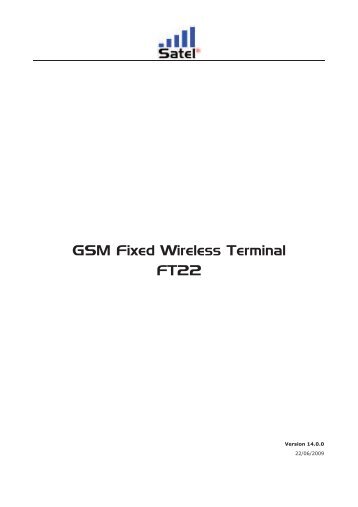 GSM Fixed Wireless Terminal FT22