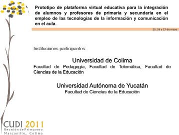 Prototipo de Plataforma Virtual Educativa para la IntegraciÃ³n de ...