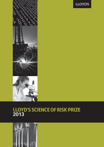 Science of Risk booklet - Lloyd's