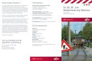 14. bis 26. Juni: Gleiserneuerung Oberreut - KVV - Karlsruher ...