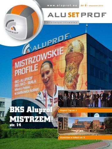 Biuletyn ALUSETPROF - Aluprof SA