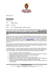 Letter head template for Internal Audit - Madison Budget Office