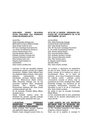 Osoko bilkuraren ohiko bilera 2012/09/19 (PDF, 110 KB)