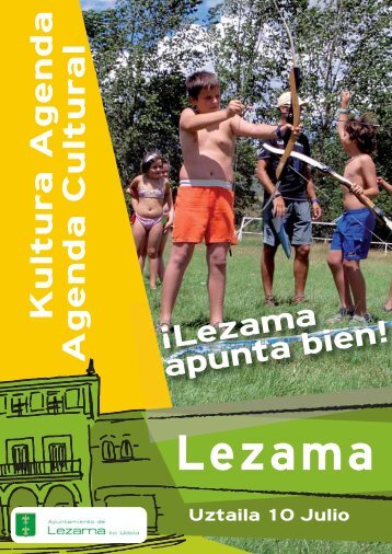 Lezama Agenda Uztaila