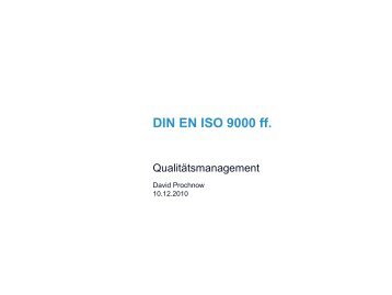 2. DIN EN ISO 9000 ff. und QualitÃ¤tsmanagement - FOM-Wiki