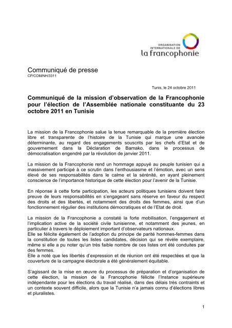 Pang France Sa Communiqué De Presse Résultats Financiers PDF Communiqué de Presse 2011 PDF Télécharger Download