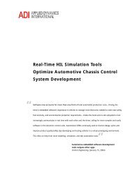 rtX Real-Time Expandable Simulation Computer - ADI