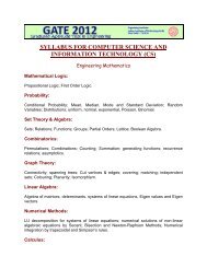 syllabus for computer science and information technology