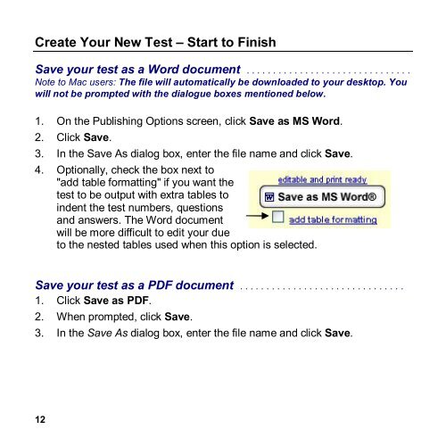 EZ Test 6.2 Quick Start Guide.pdf - MHHE.com