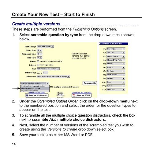 EZ Test 6.2 Quick Start Guide.pdf - MHHE.com