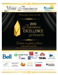 Your Business - Newmarket Chamber of Commerce