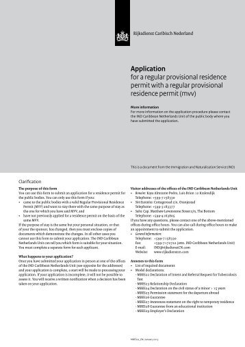 form MBES2 - Rijksdienst Caribisch Nederland
