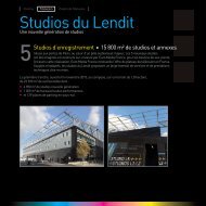 brochure studios du lendit - Euro Media France