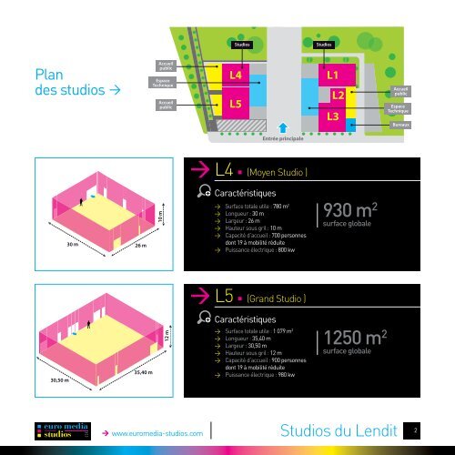 brochure studios du lendit - Euro Media France