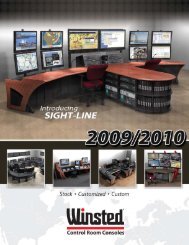 Sight-Line Consoles - Winsted Corporation