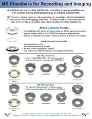 MS Chambers Brochure - ALA Scientific Instruments