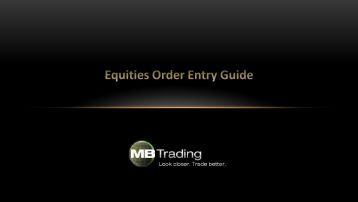 Mb trading options on futures