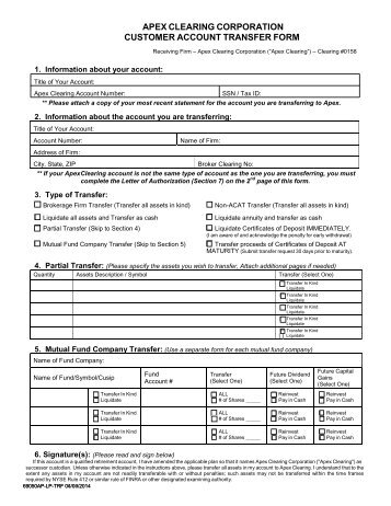 ACAT Form - SogoTrade