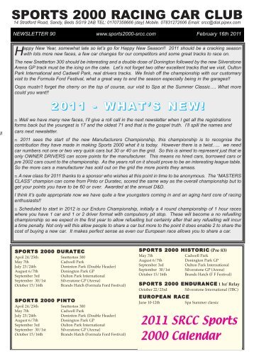 View Newsletter 90 - Sports 2000