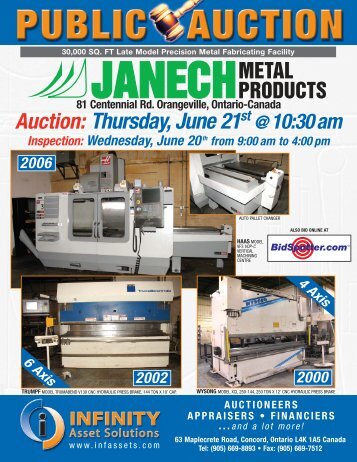 Auction: Thursday, June 21 - Alchemyweb.ca