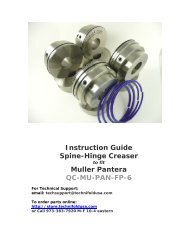 Download Muller Pantera Here - Technifold USA