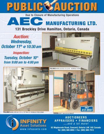 AEC MANUFACTURING LTD. - Alchemyweb.ca