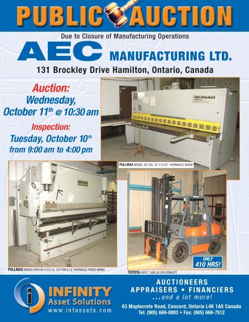 Aec Manufacturing Ltd Alchemyweb Ca