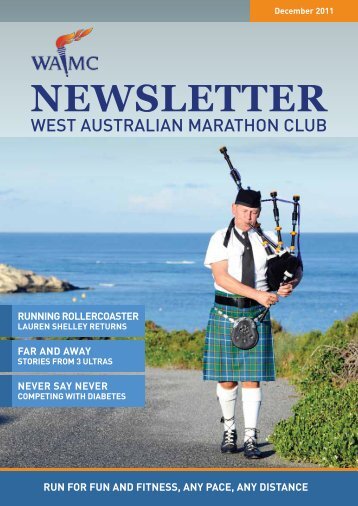 December 2011 Newsletter - West Australian Marathon Club