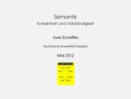 Semantik - Korrektheit und Vollständigkeit - sodass.net