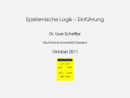 Epistemische Logik – Einführung - sodass.net