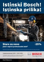 BOSCH Professional - Staro za novo -25%