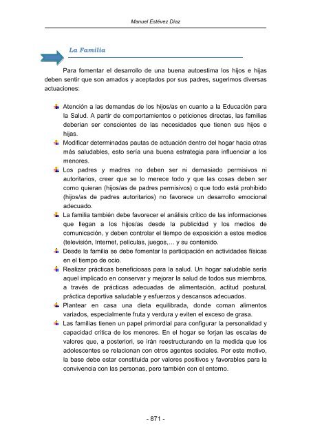 TOMO V FORMACIÓN DEL PROFESORADO IMAGEN CORPORAL, AUTOESTIMA Y AUTOCONCEPTO